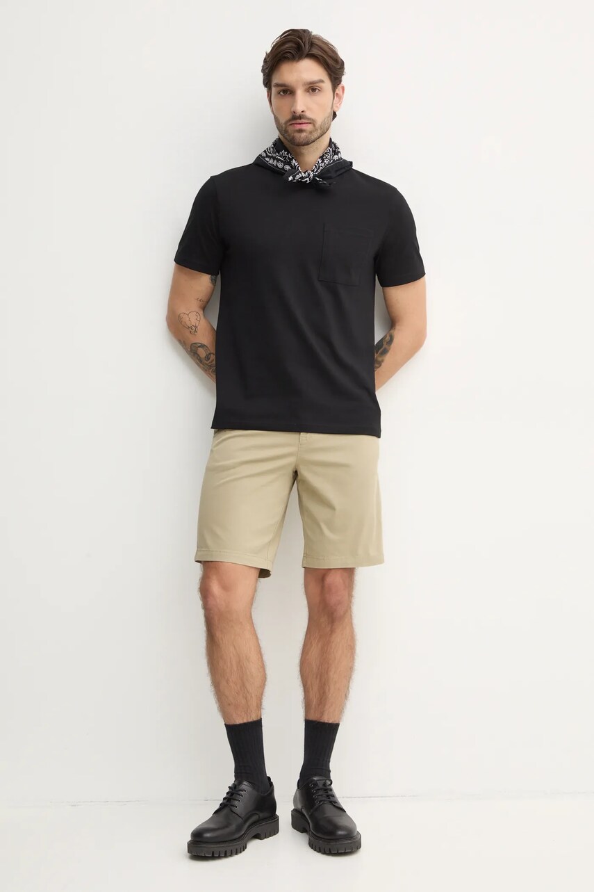 Шорти United Colors of Benetton чоловічі колір білий 4UN459548