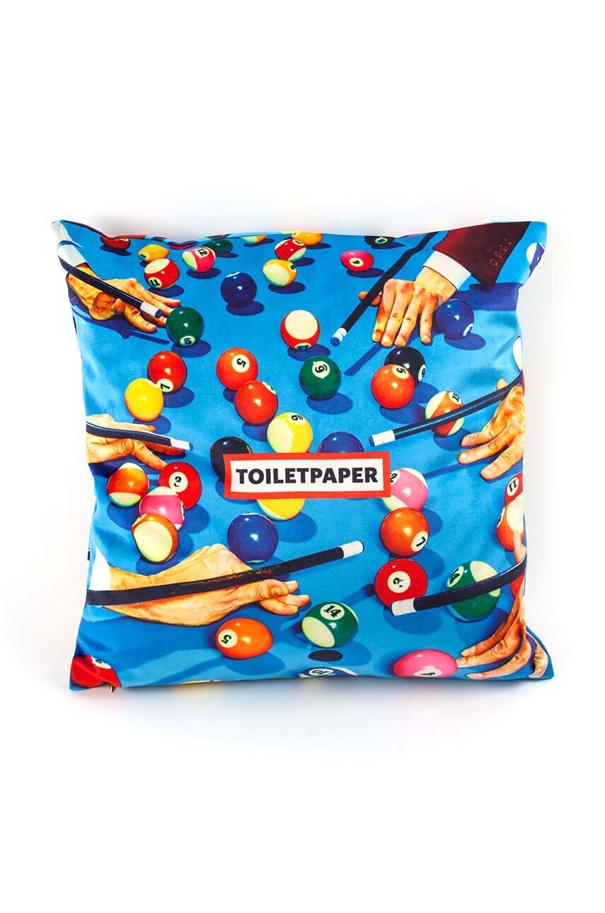 Декоративна подушка Seletti Snooker x Toiletpaper