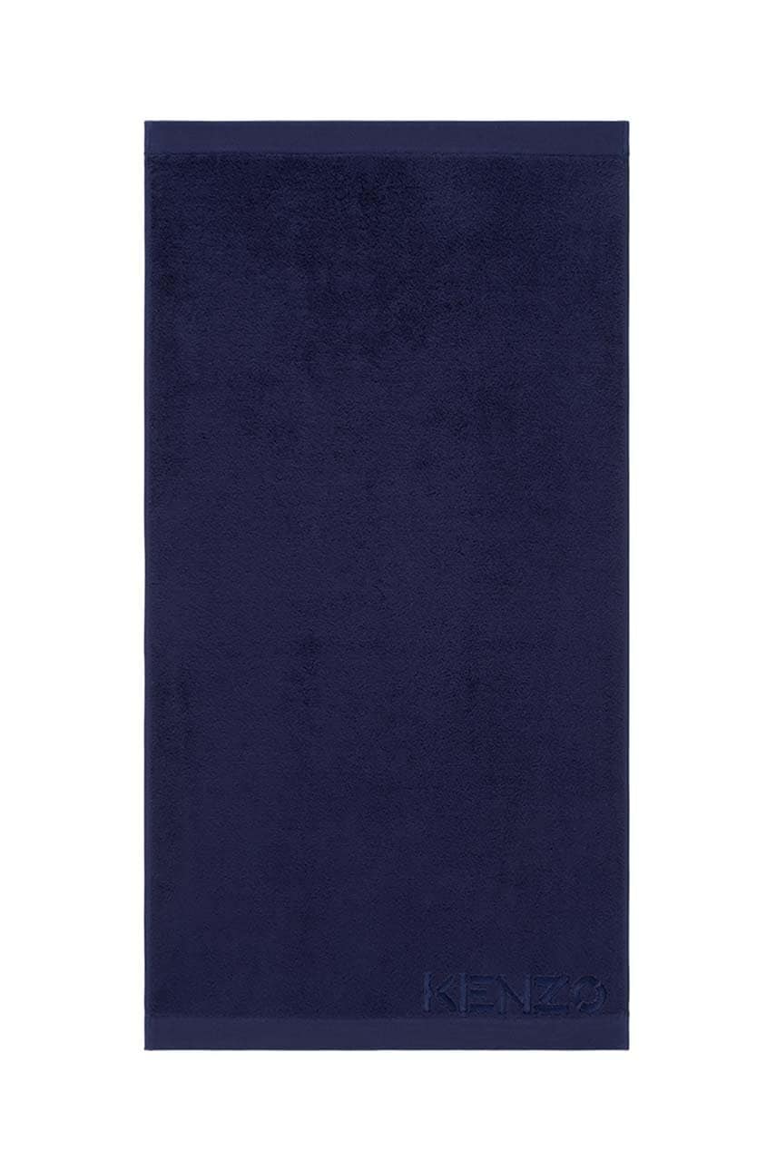 Маленький бавовняний рушник Kenzo Iconic Navy 55x100 cm