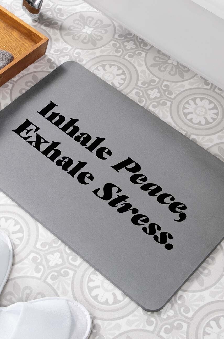 Килимок для ванної Artsy Doormats Inhale Peace Exhale