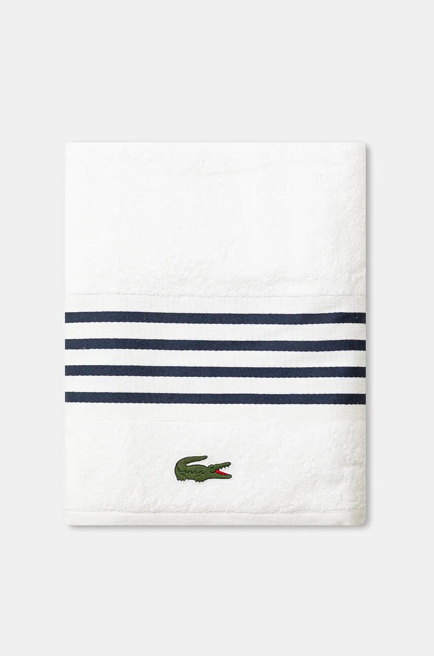 Бавовняний рушник Lacoste L Courtline Marine 90 x 150 cm