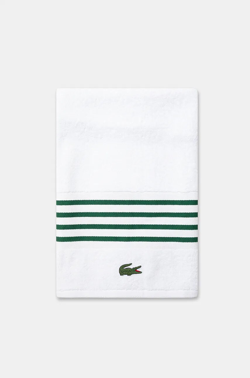 Бавовняний рушник Lacoste L Courtline Vert 90 x 150 cm