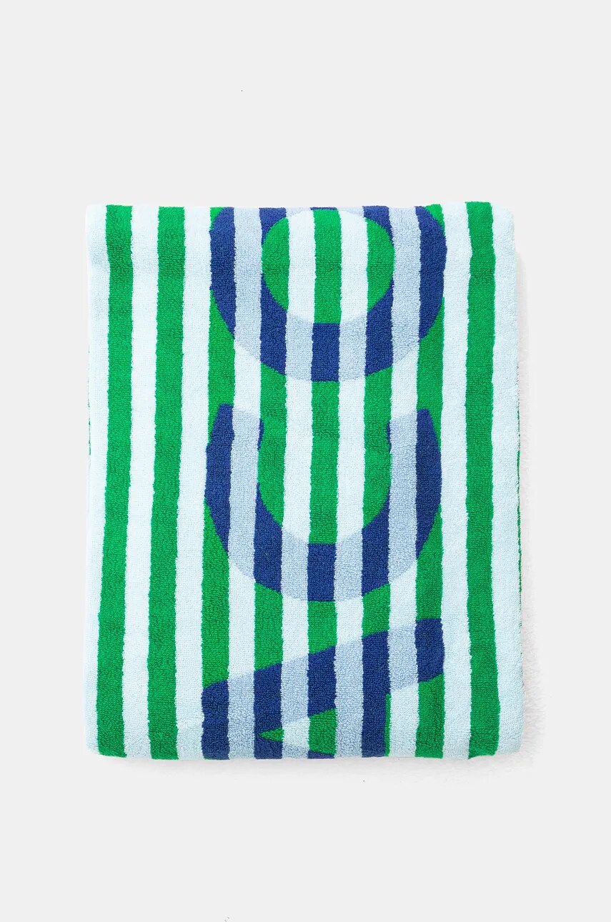 Бавовняний рушник Lacoste L Master Menthe 90 x 160 cm