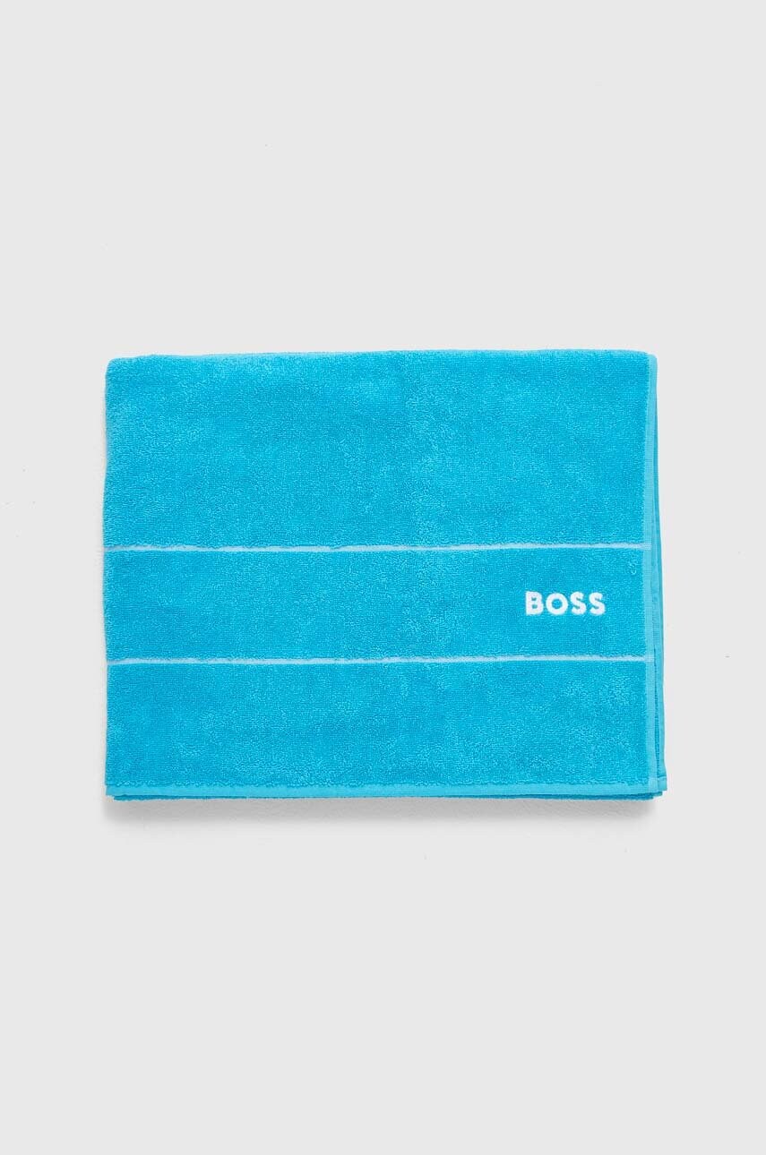 Рушник BOSS Plain River Blue 100 x 150 cm