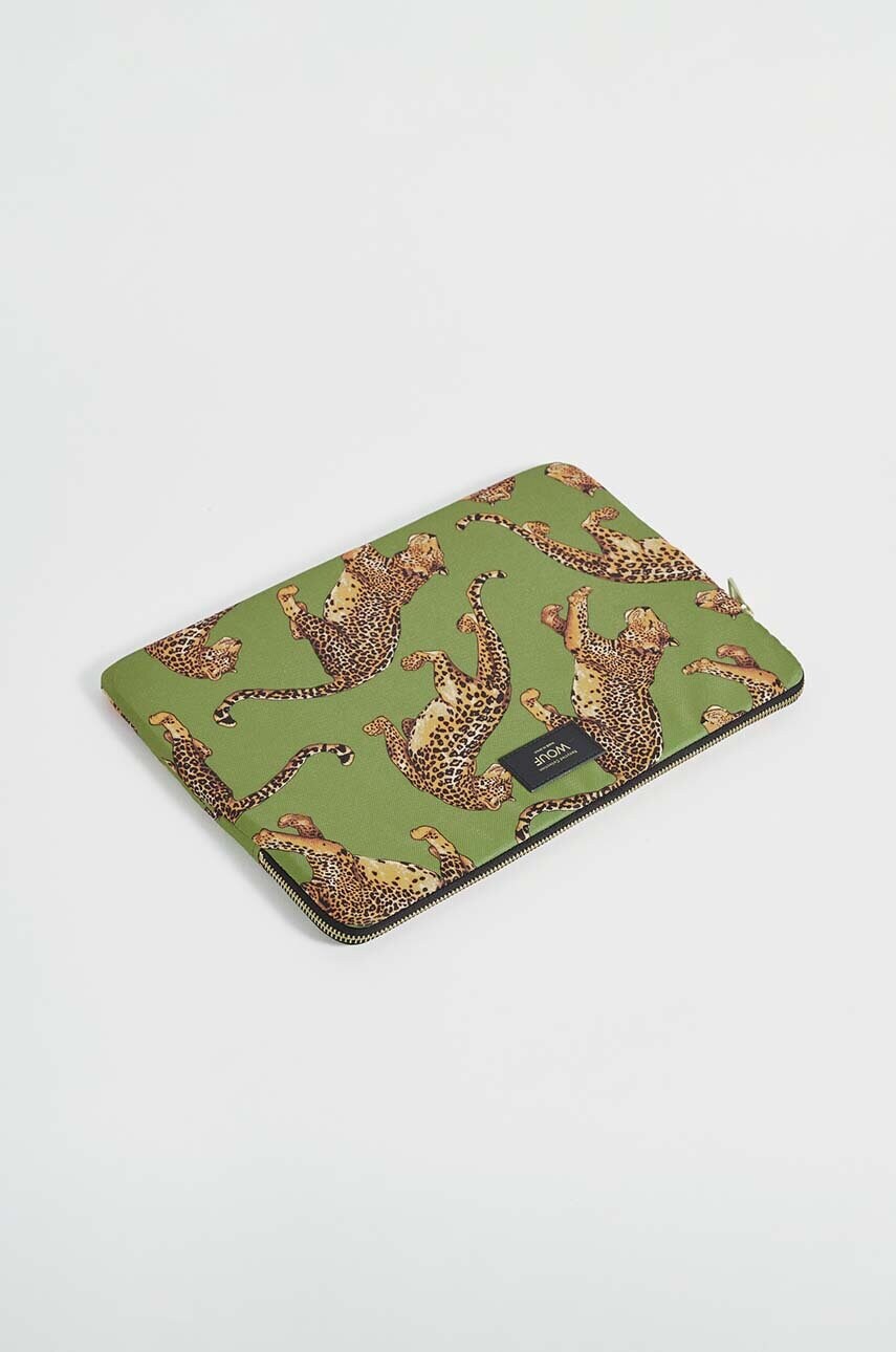 Чохол для ноутбука WOUF Olive Leopard 13
