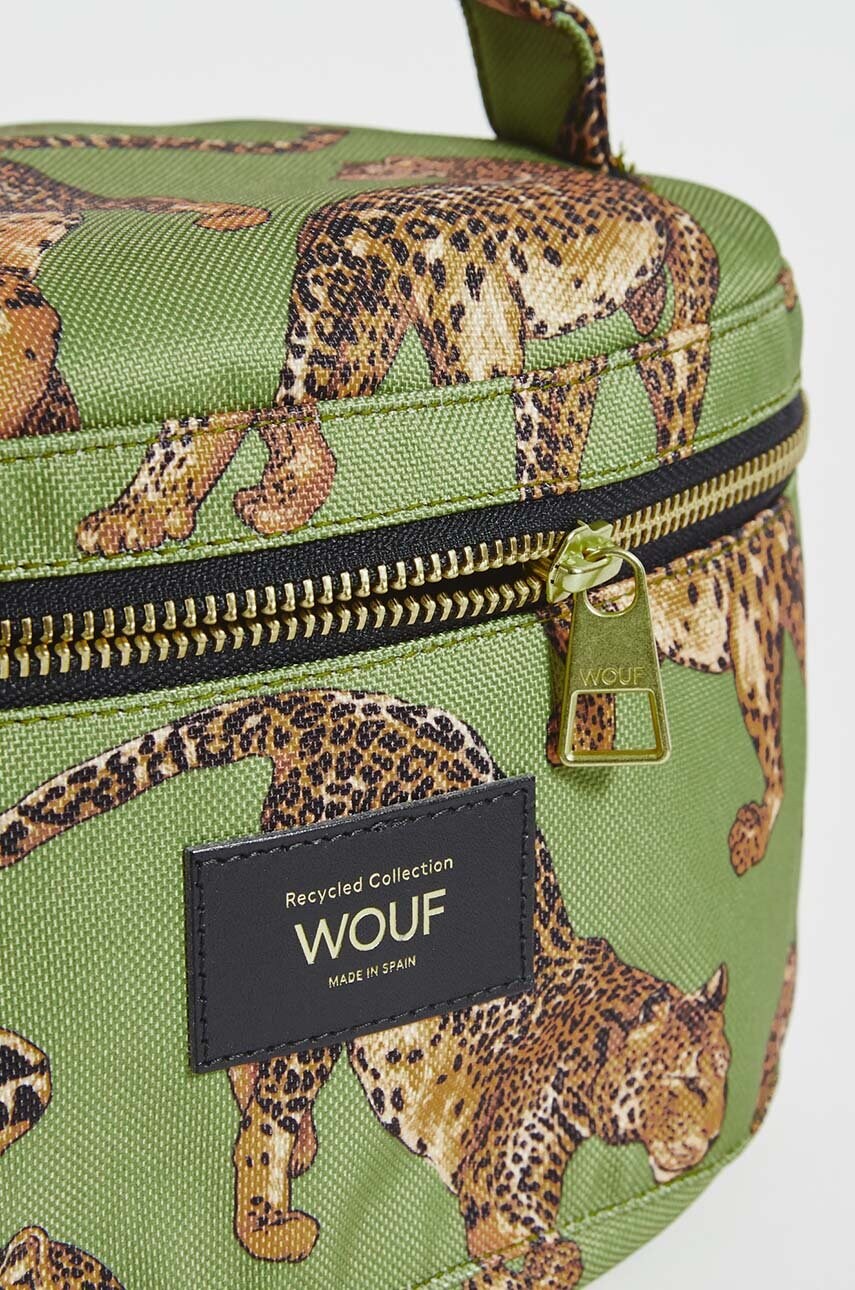 Косметичка WOUF Olive Leopard