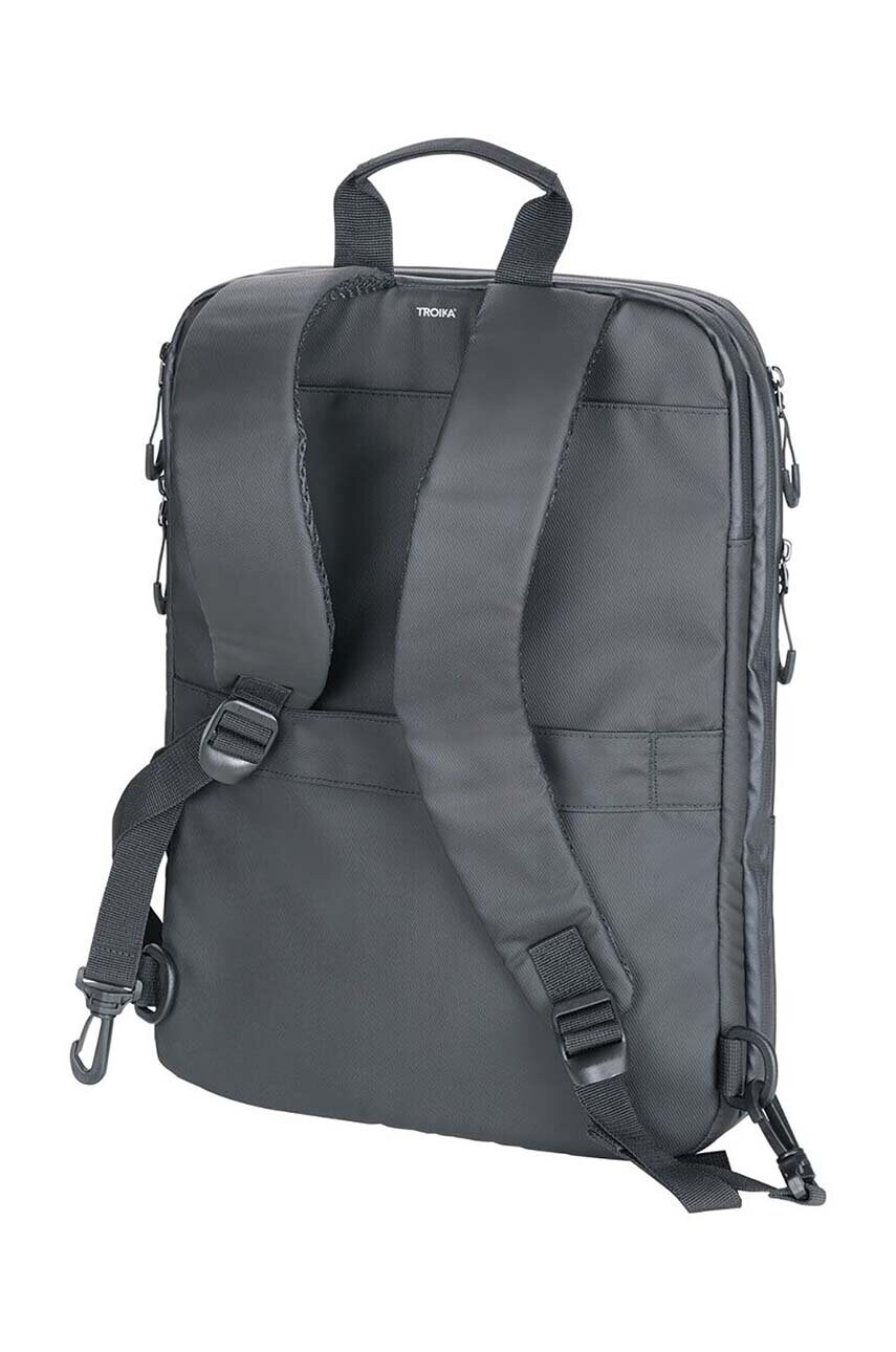 Складний рюкзак TROIKA Black Expandable