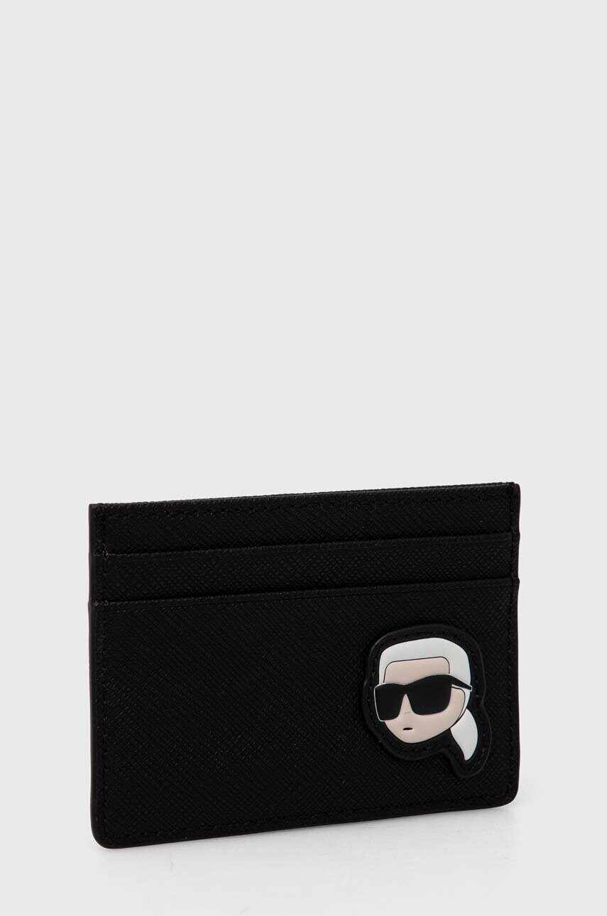 Чохол на банківські карти Karl Lagerfeld колір чорний