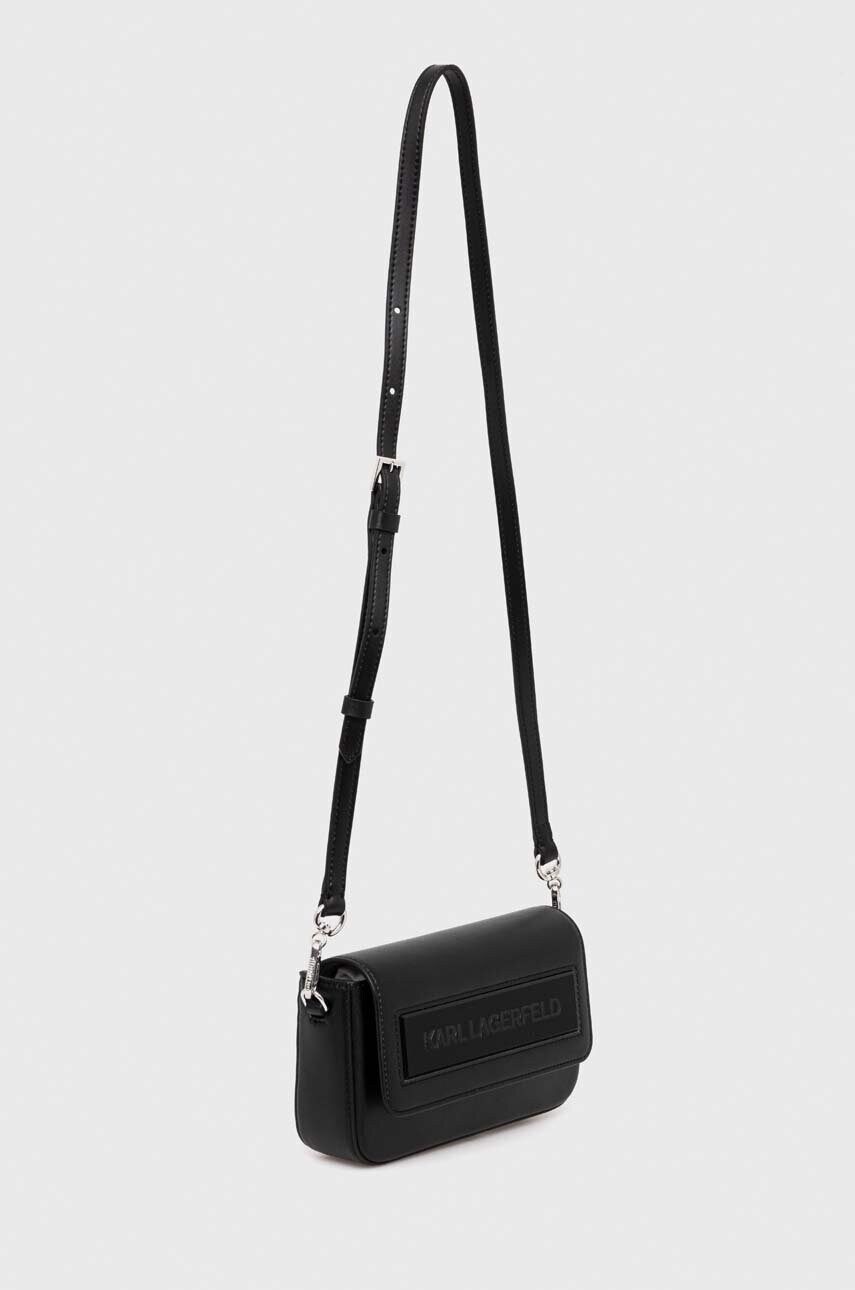 Сумочка Karl Lagerfeld колір чорний