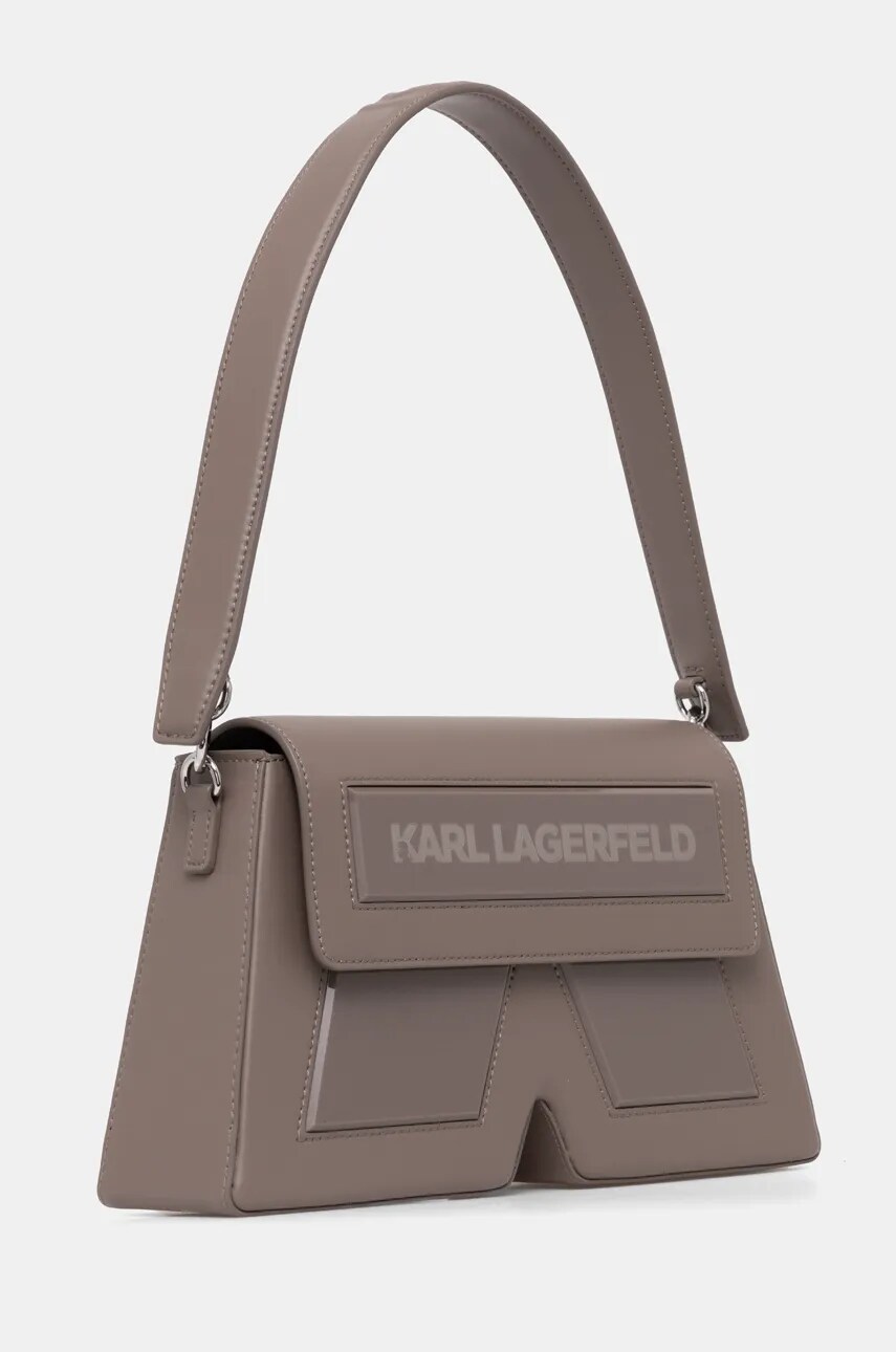 Сумочка Karl Lagerfeld колір сірий 245W3076