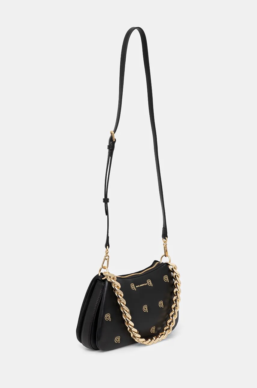Сумочка Karl Lagerfeld колір чорний 246W3034