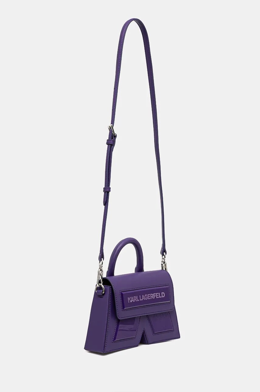 Сумочка Karl Lagerfeld колір фіолетовий 245W3107