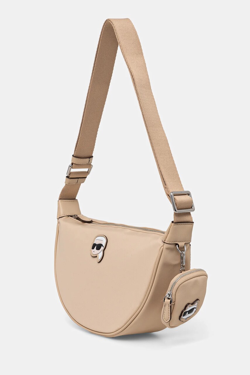 Сумочка Karl Lagerfeld колір бежевий A1W30386