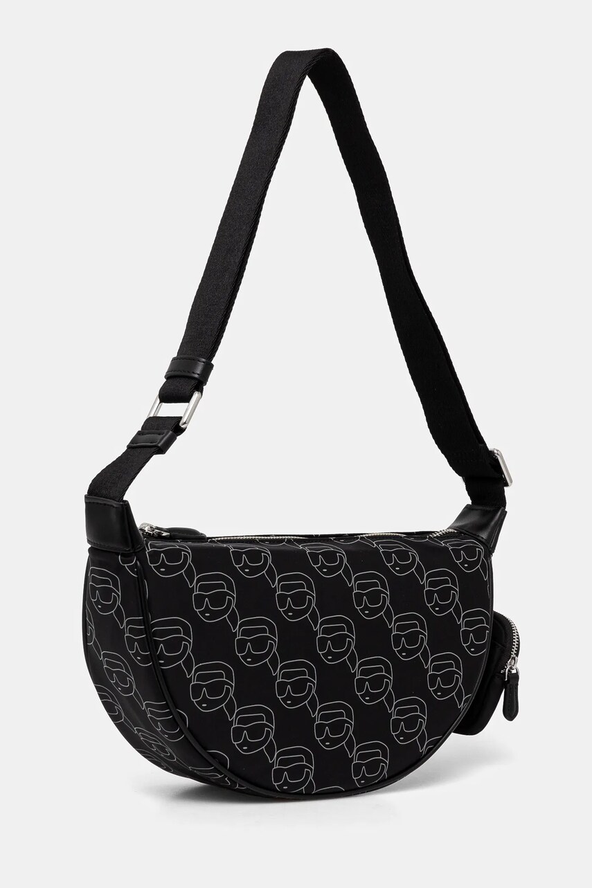 Сумочка Karl Lagerfeld колір чорний A1W30386