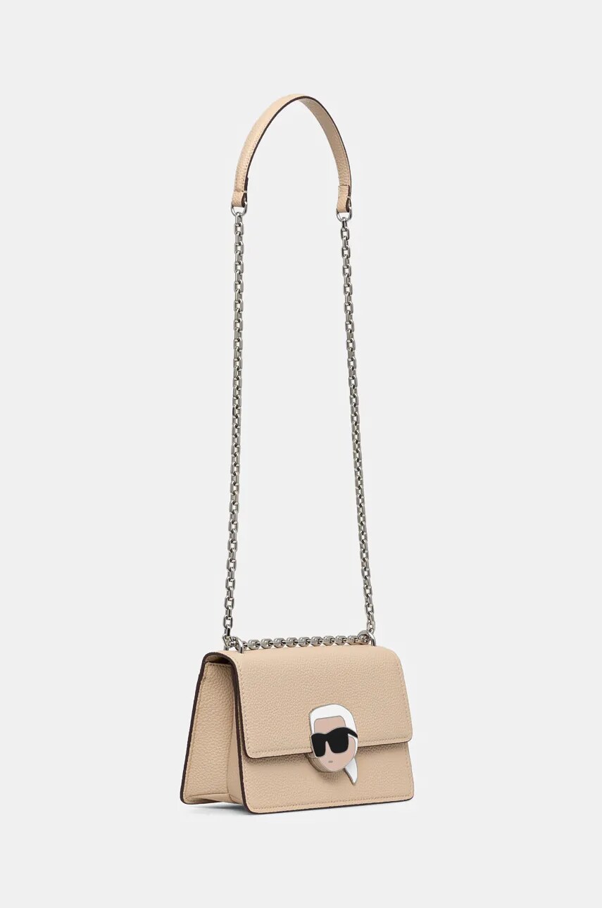 Сумочка Karl Lagerfeld колір бежевий A1W30498
