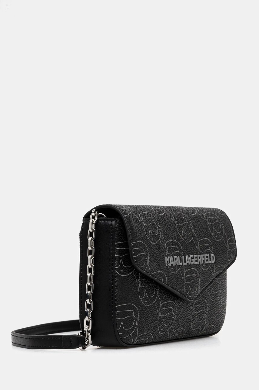 Сумочка Karl Lagerfeld колір чорний A1W32045