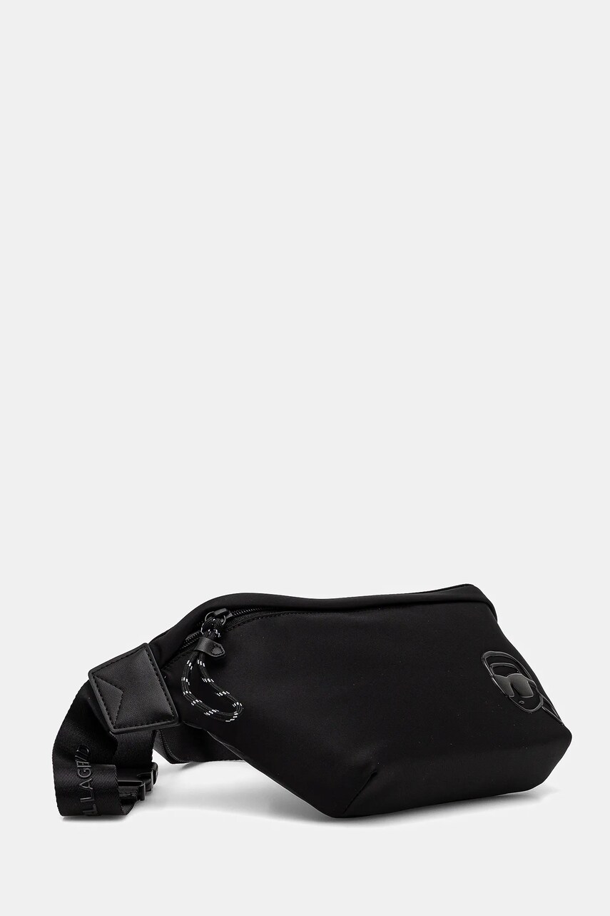 Сумка на пояс Karl Lagerfeld колір чорний A2M30221