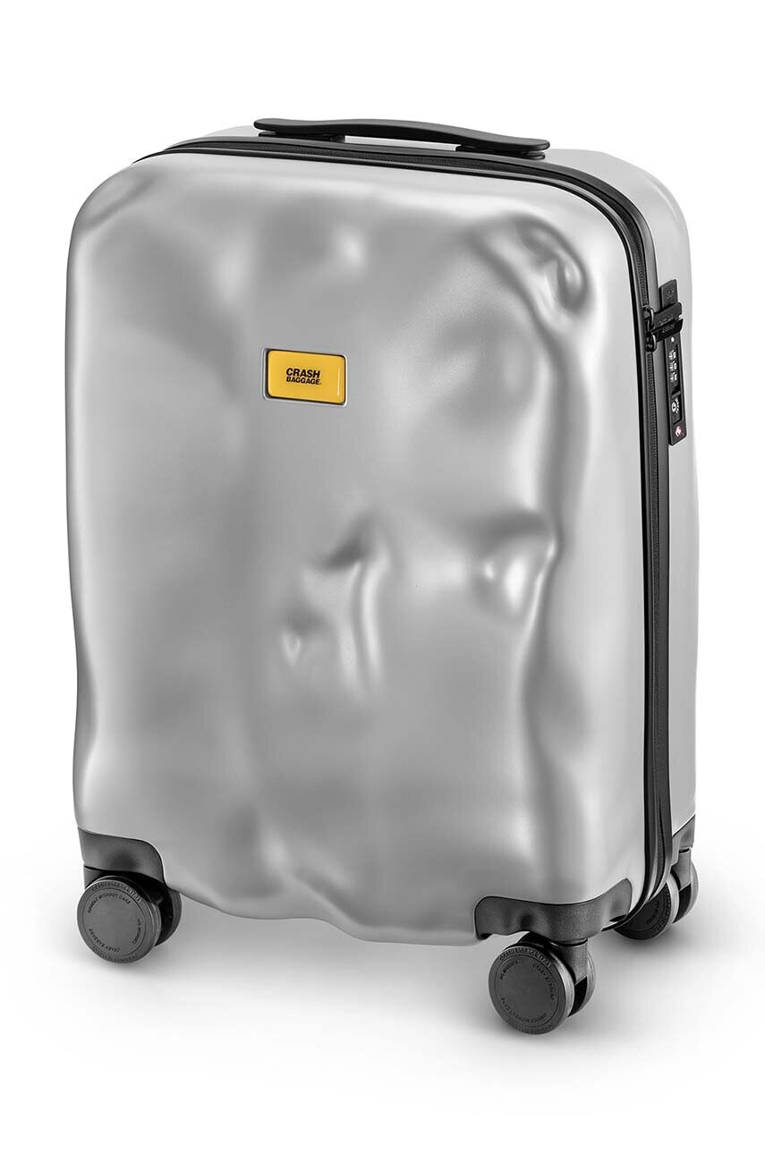 Валіза Crash Baggage ICON Small Size колір сірий