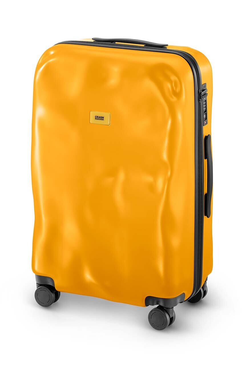 Валіза Crash Baggage ICON Medium Size колір жовтий