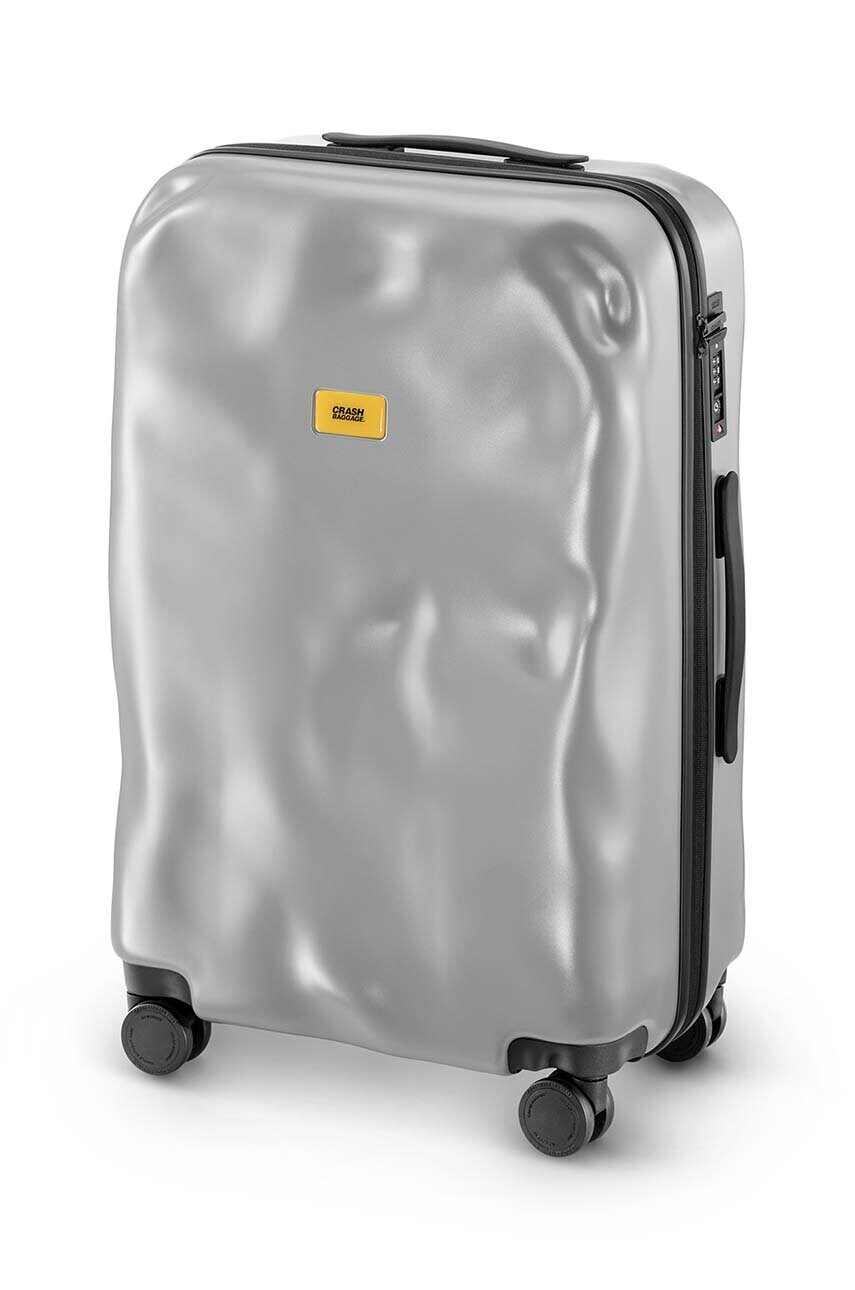 Валіза Crash Baggage ICON Medium Size колір сірий