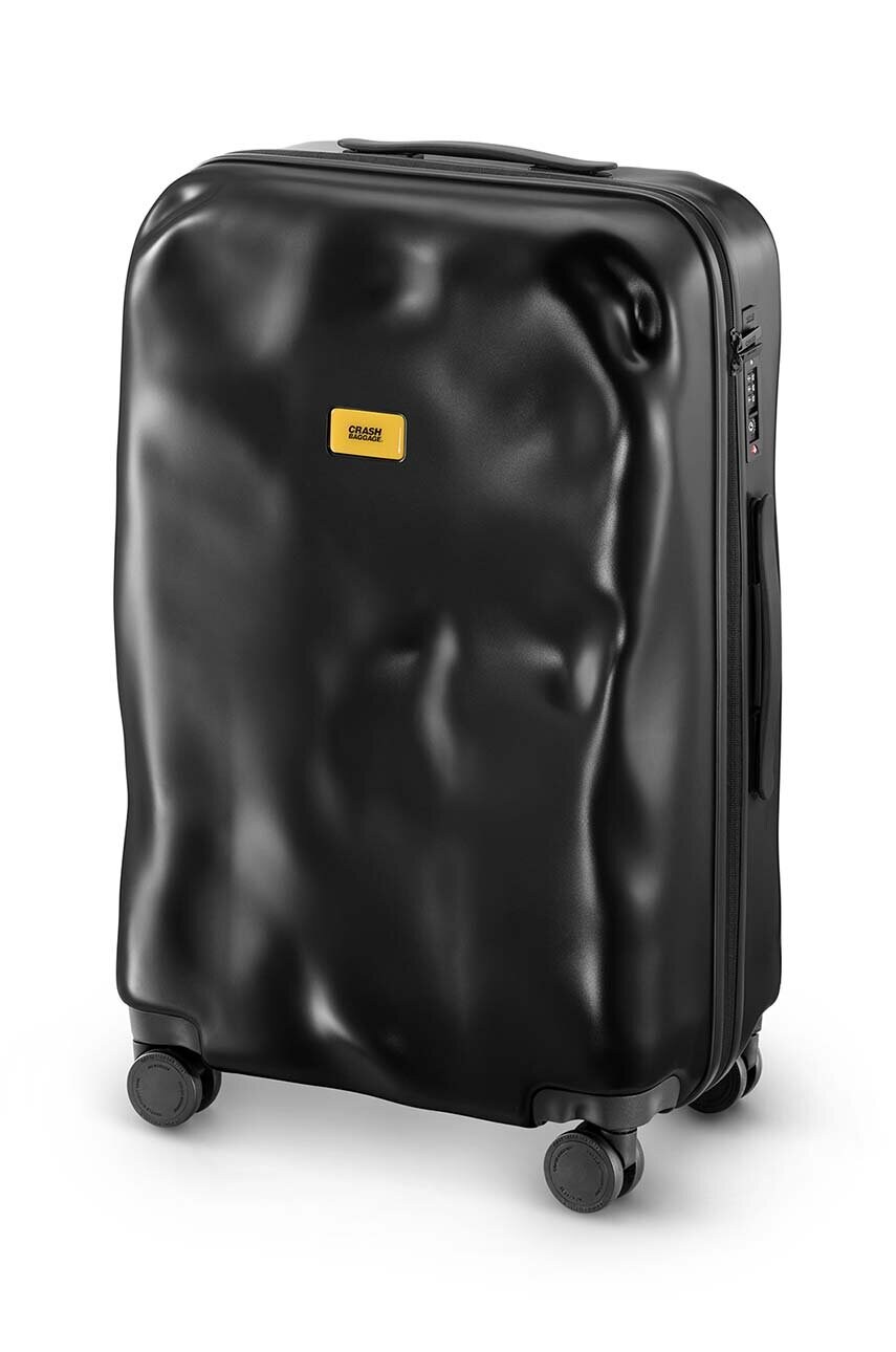 Купити Валіза Crash Baggage ICON Medium Size колір чорний – головне зображення
