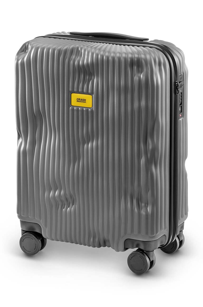 Валіза Crash Baggage STRIPE Small SIze колір сірий