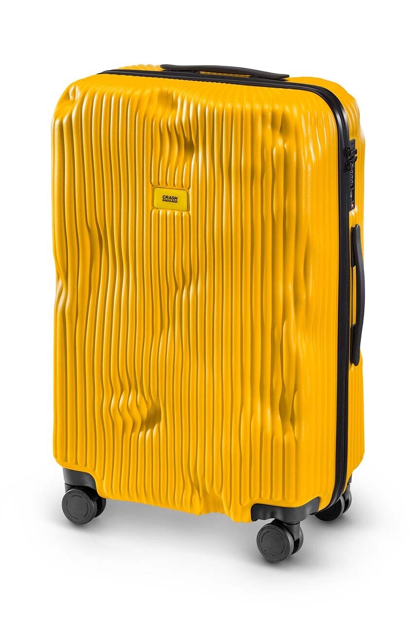 Валіза Crash Baggage STRIPE Medium Size колір жовтий