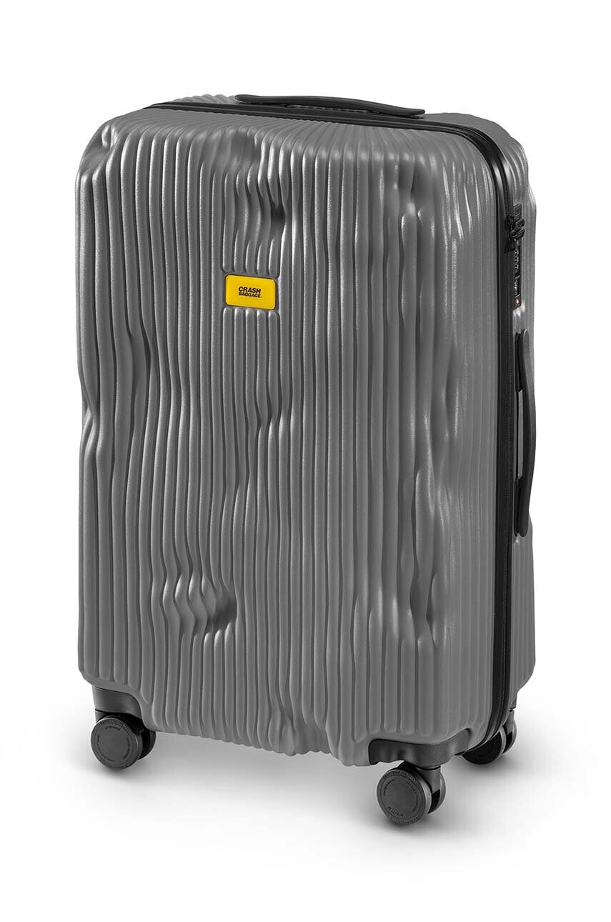 Валіза Crash Baggage STRIPE Medium Size колір сірий