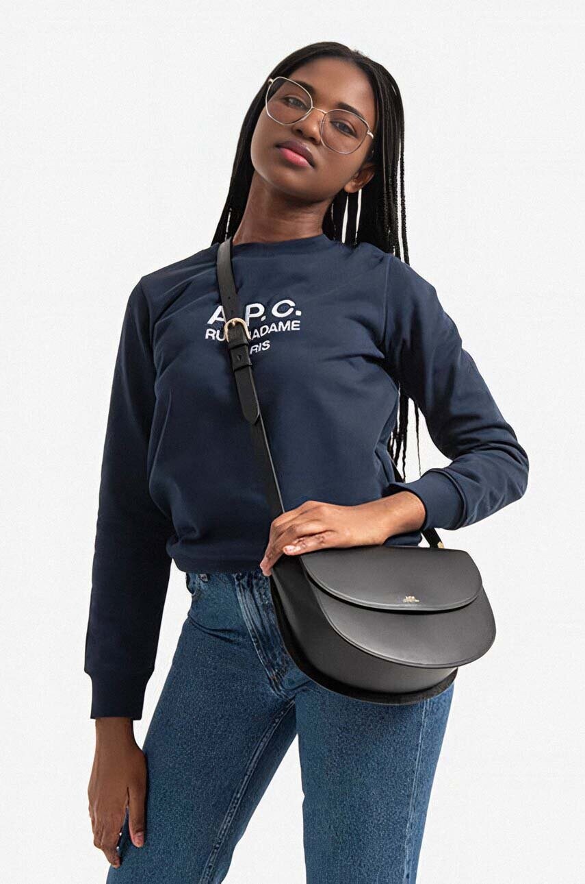 Сумочка A.P.C. Sac Geneve PXAWV-F61161 BLACK колір чорний