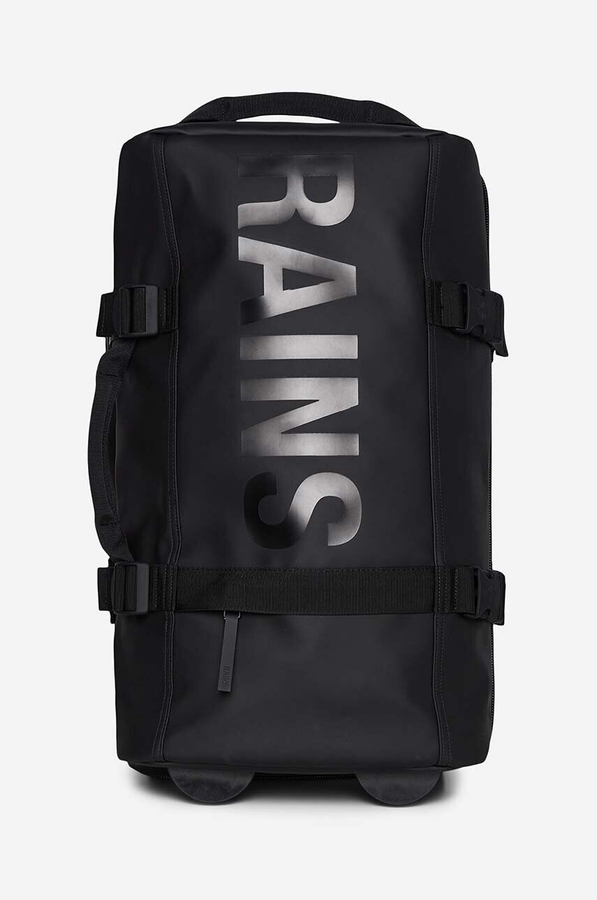 Валіза Rains Travel Bag Small колір чорний