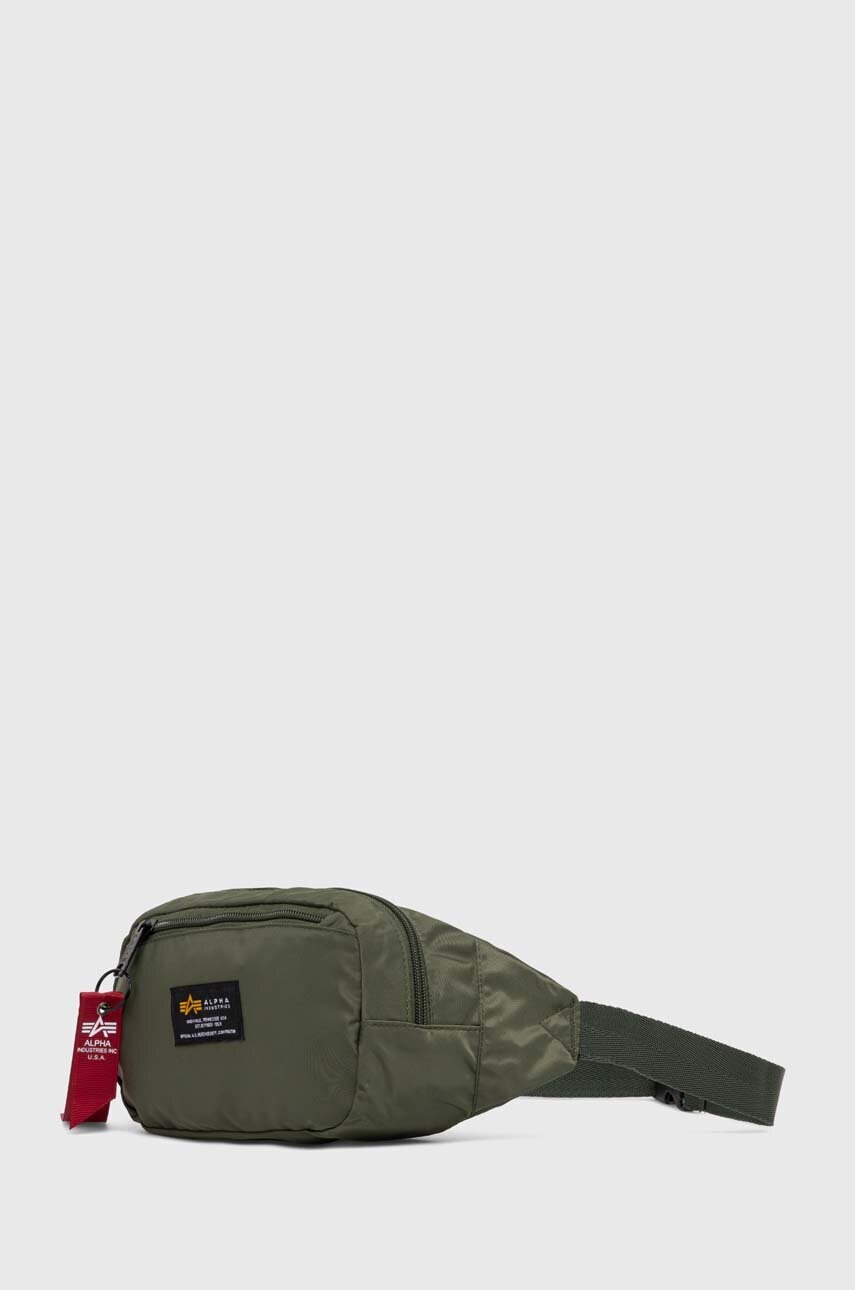 Сумка на пояс Alpha Industries колір зелений 196923-01