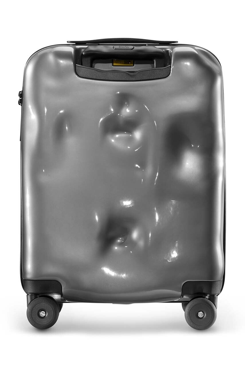 Валіза Crash Baggage LUNAR Small Size колір срібний CB231