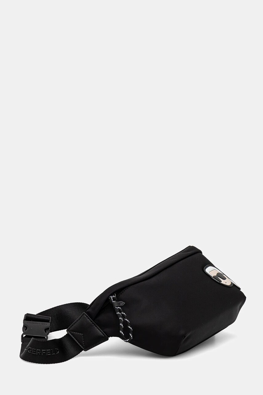 Сумка на пояс Karl Lagerfeld K/IKON колір чорний A1M30074