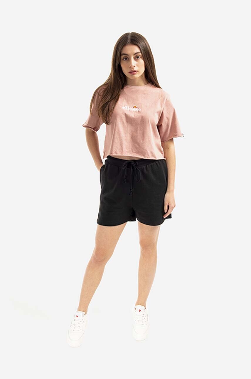 Бавовняна футболка Ellesse колір рожевий SGM14013-PINK