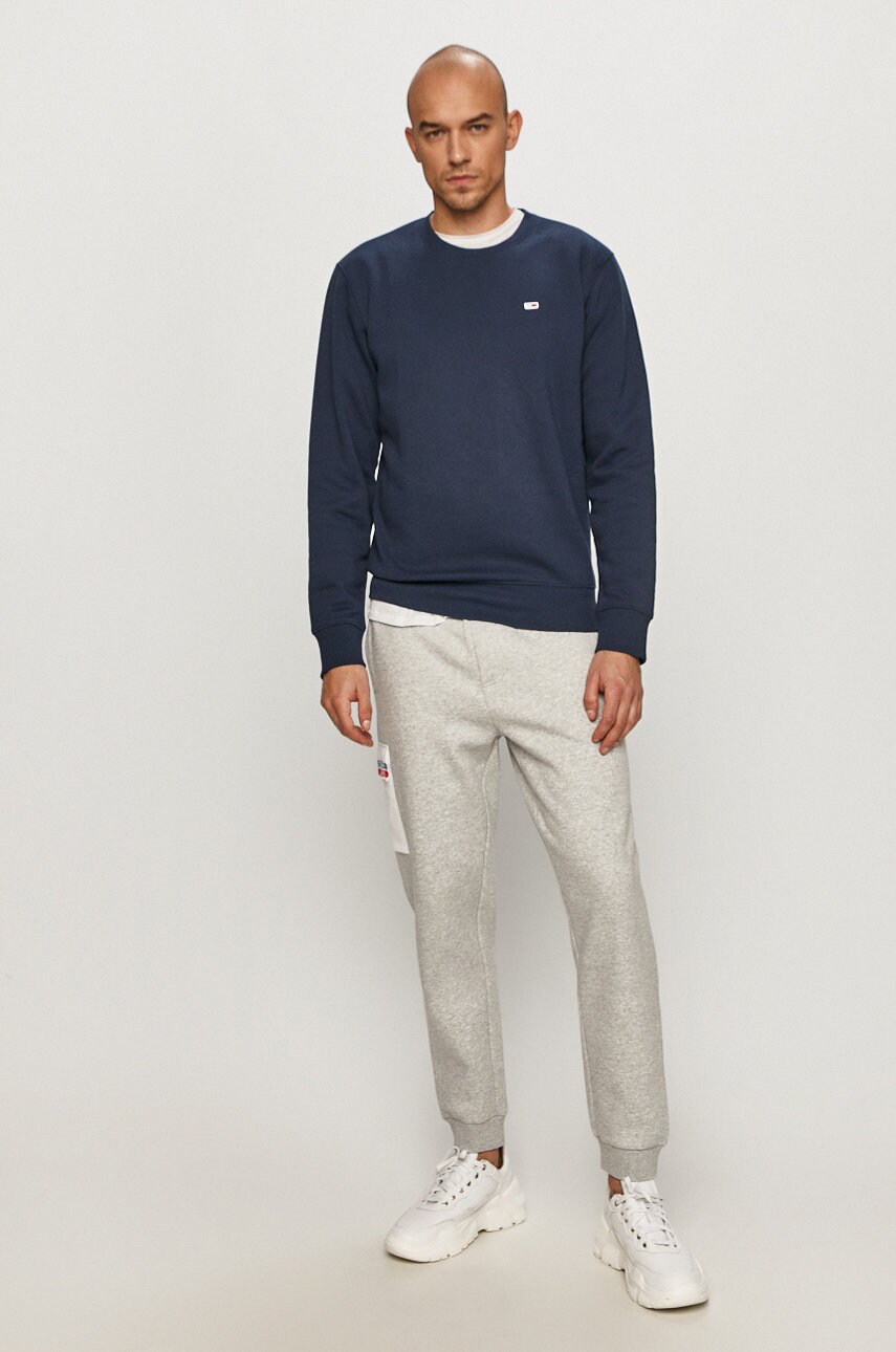 Футболка Tommy Jeans чоловічий колір білий однотонний DM0DM09586