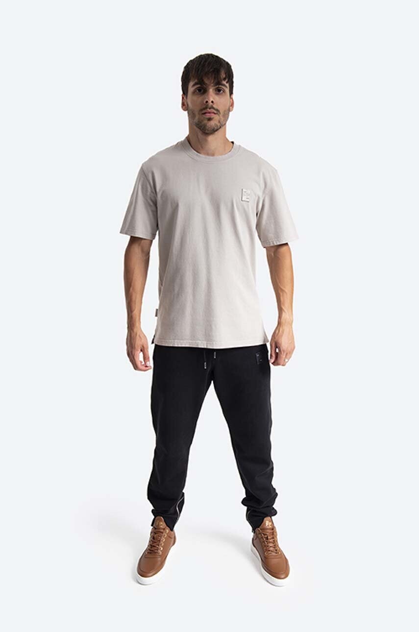 Бавовняна футболка Filling Pieces Lux Tee колір коричневий однотонна 88113731932-BROWN