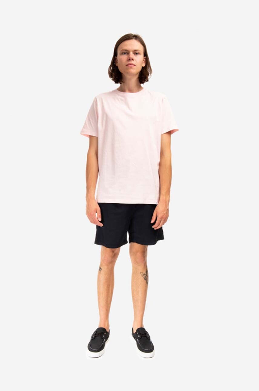 Бавовняна футболка Norse Projects колір рожевий однотонний N01.0559.5507-5507