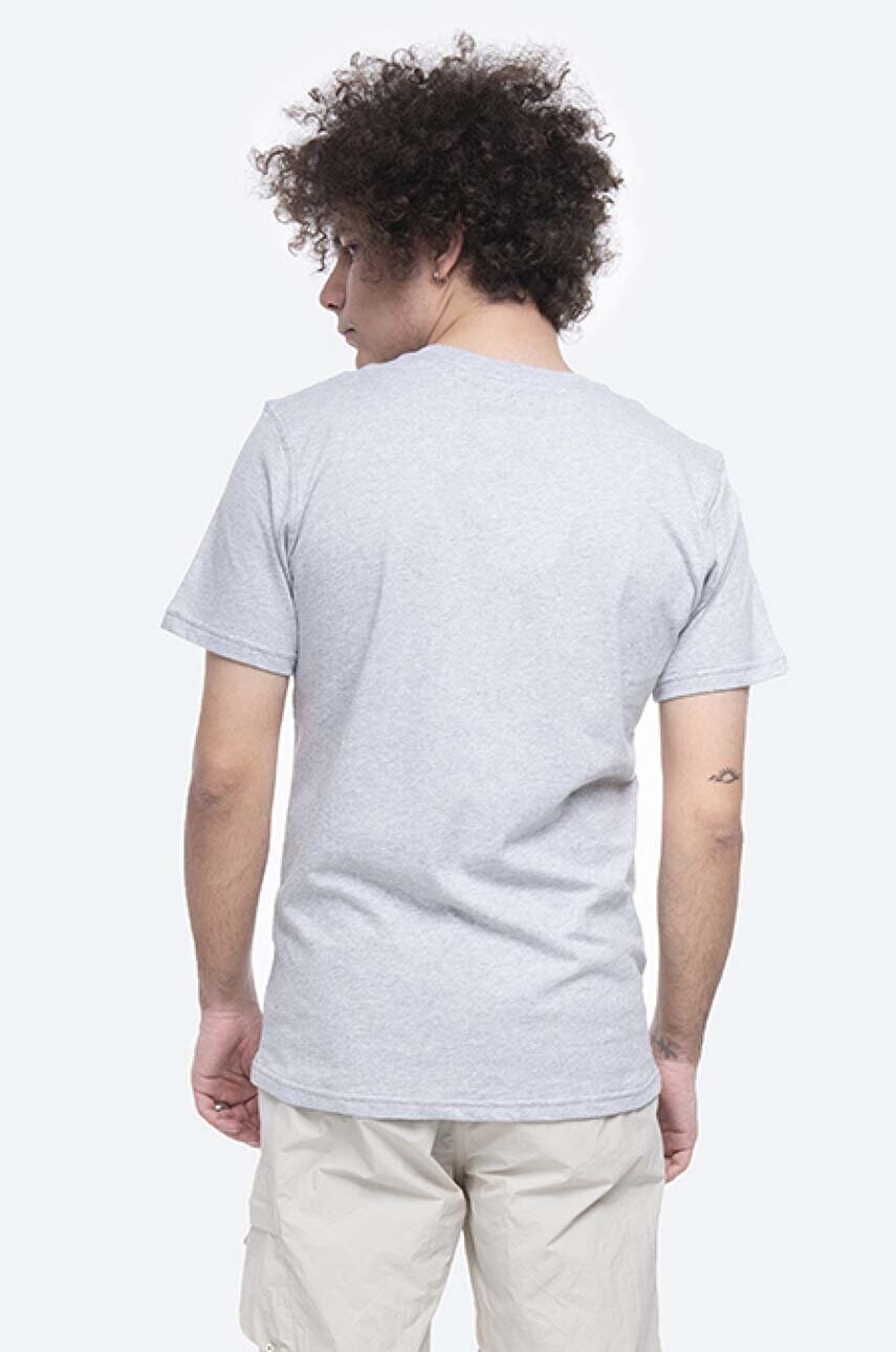 Бавовняна футболка Norse Projects колір сірий однотонний N01.0541.1026-1026