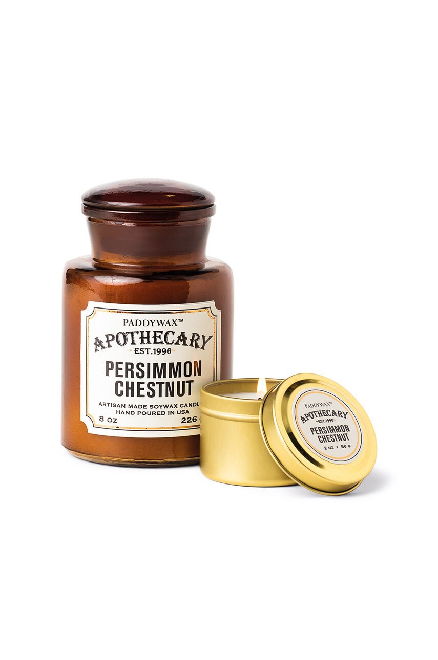 Paddywax Ароматична соєва свічка Persimmon Chestnut 516 g