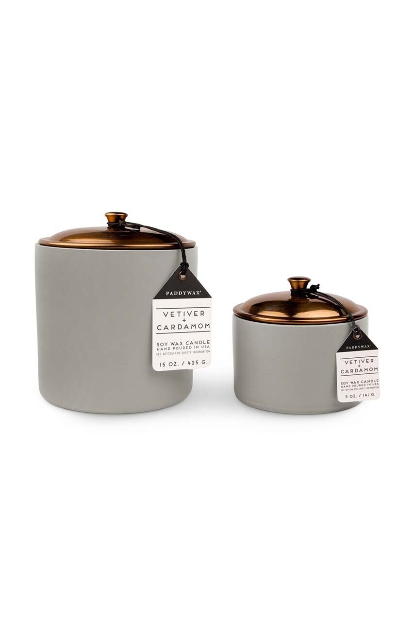 Ароматична соєва свічка Paddywax Wetiwer & Kardamon, 425 g