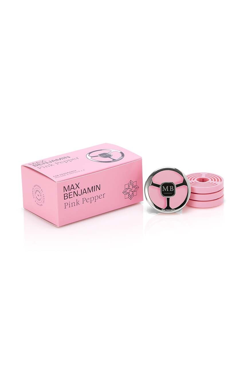 Набір: ароматизатор (+заправки) для авто Max Benjamin Pink Pepper