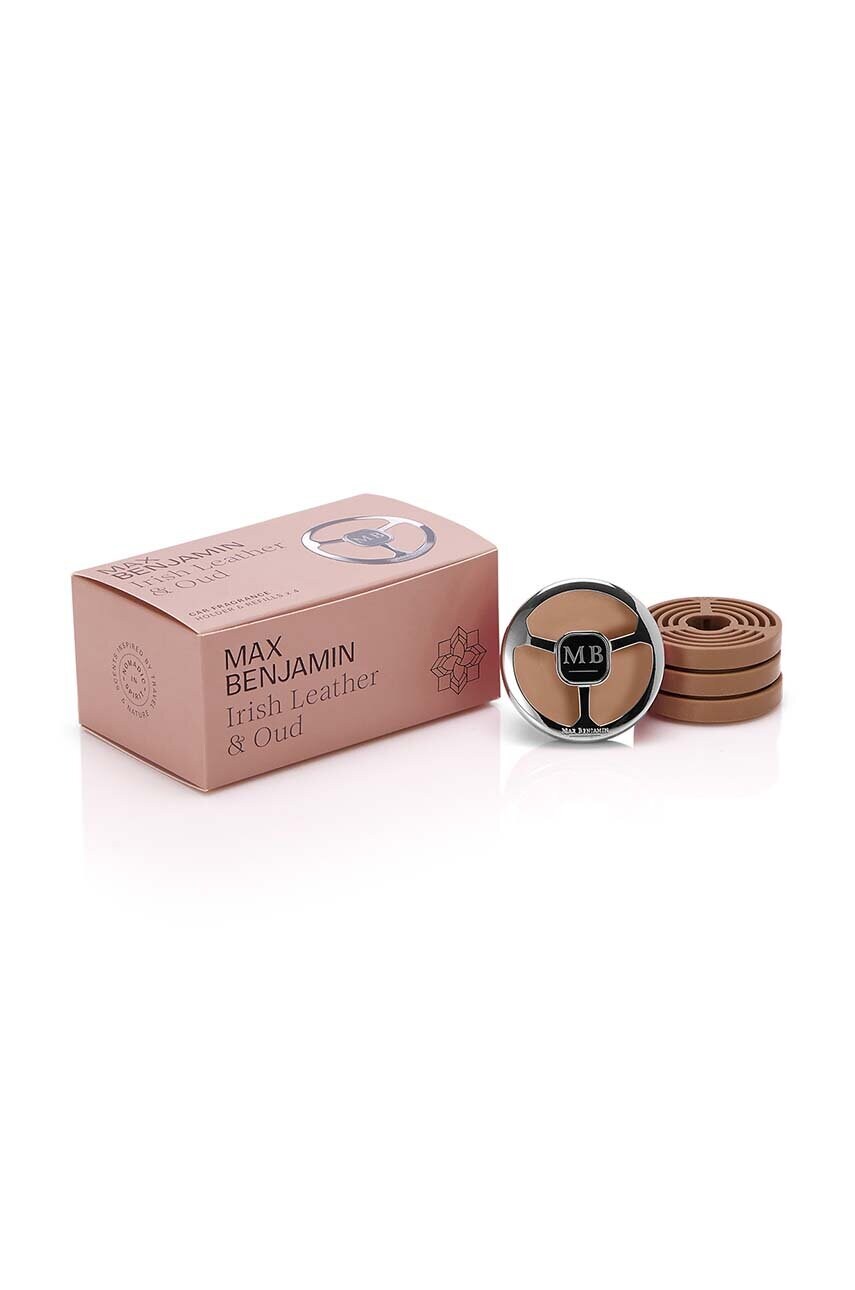 Аромат для автомобіля Max Benjamin Irish Leather & Oud