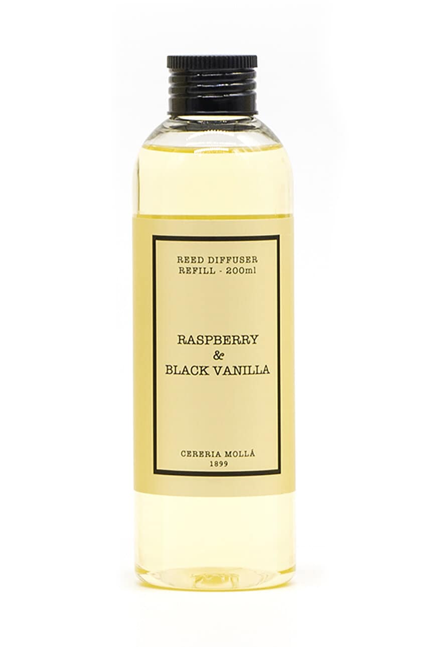 Змінний флакон для аромадифузора Cereria Molla Raspberry and Black Van 200 ml