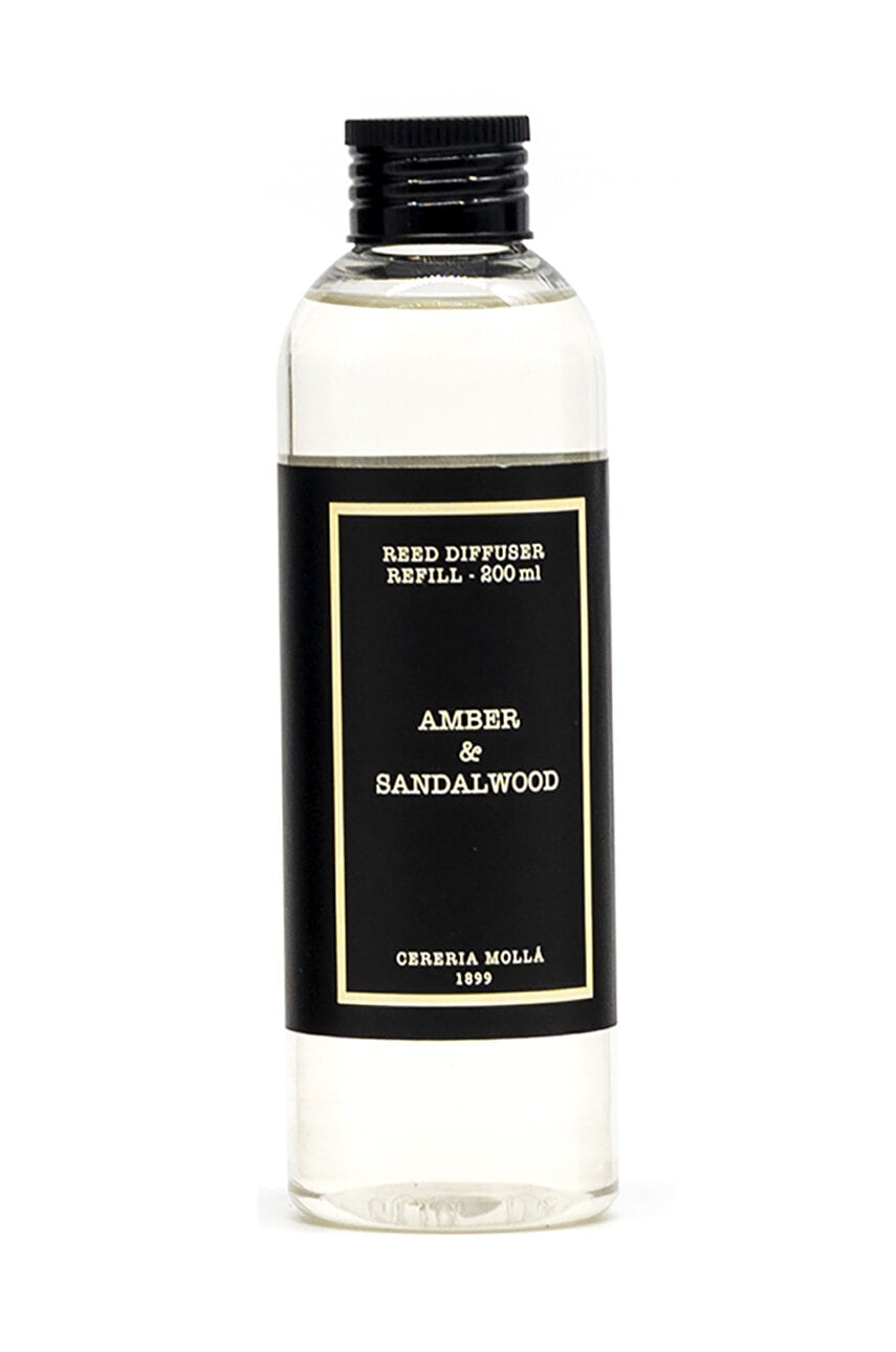 Змінний флакон для аромадифузора Cereria Molla Amber and Sandalwood 200 ml