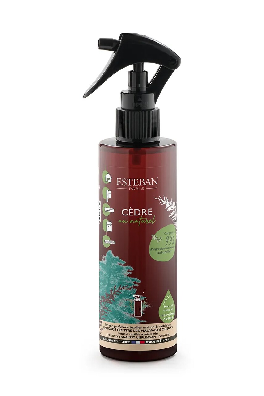 Освіжаючий спрей для текстилю Esteban Cedre 200 ml