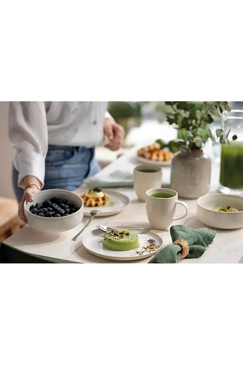 Набір для сніданку для 2 осіб Villeroy & Boch Crafted Cotton 6-pack колір бежевий