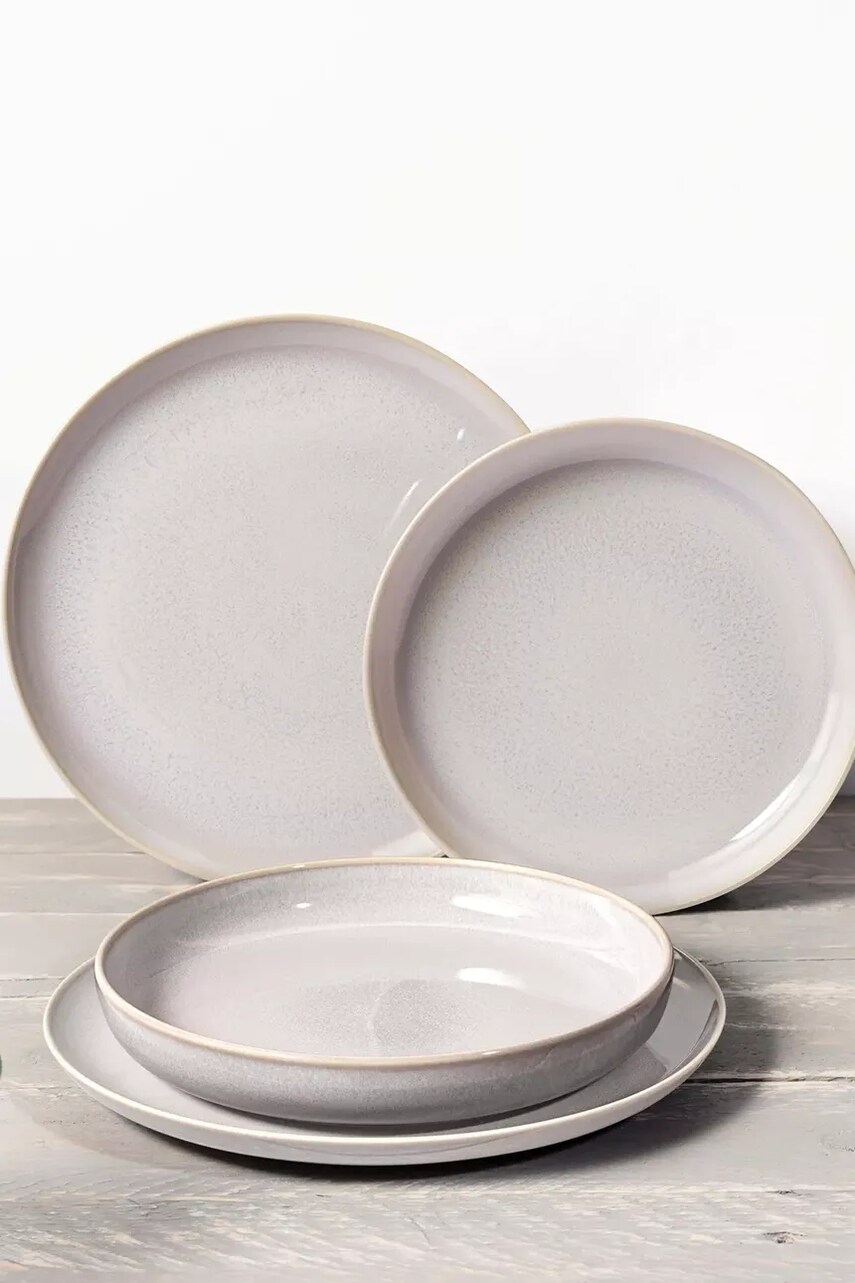 Обідній набір Villeroy & Boch Crafted Cotton 4-pack колір бежевий