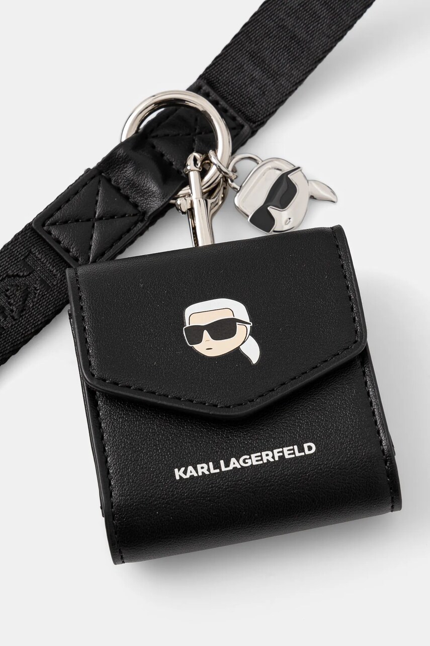 Шнурок Karl Lagerfeld колір чорний A1M42041