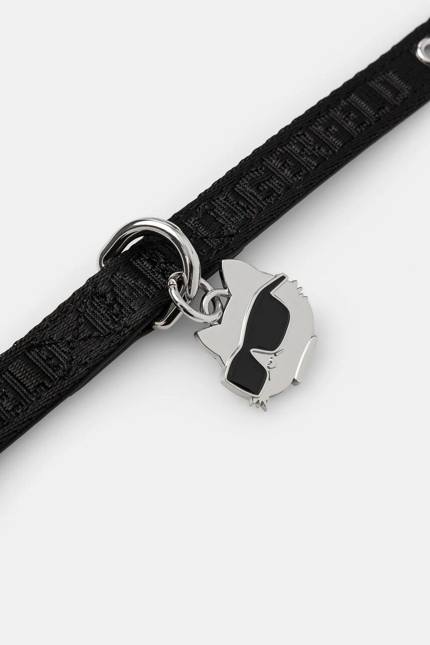 Нашийник для собаки Karl Lagerfeld колір чорний A1M42052