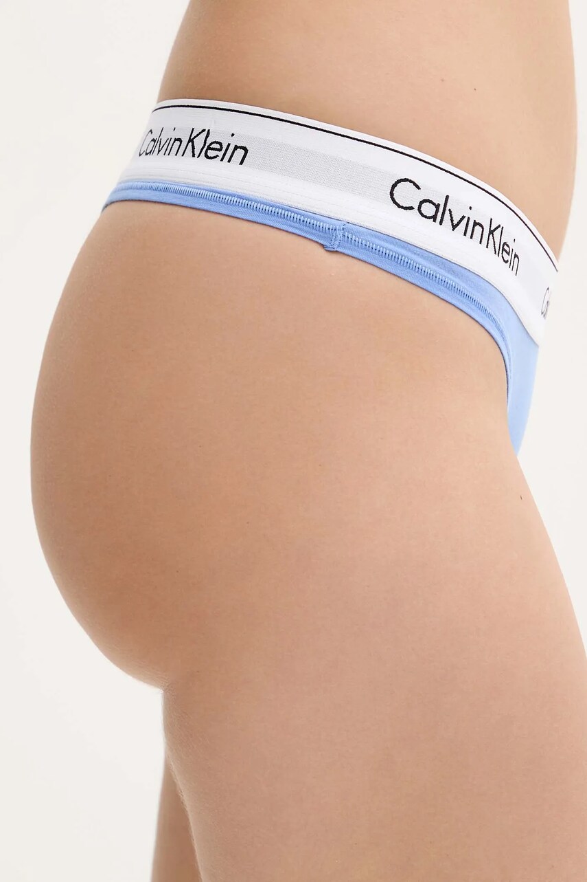 Стринги Calvin Klein Underwear колір бірюзовий 0000F3786E
